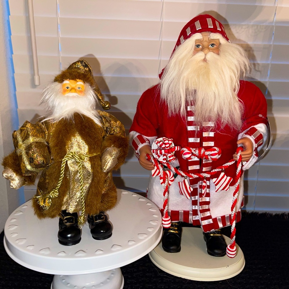 Vintage Winward Holiday & Old World Style Santa Claus‎ Bundle